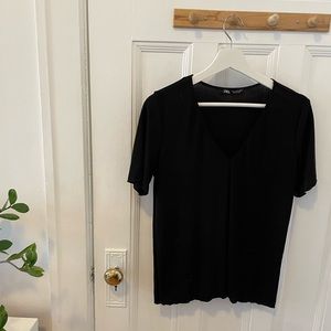 Zara Ribbed Blouse